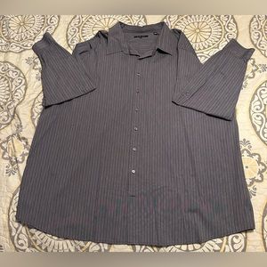 Synrgy casual dress shirt. Size 4XLT.